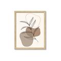 Picture of Mid Century Botanical II _GroupedProduct_Rectangle_Portrait_Framed_Matted_