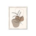 Picture of Mid Century Botanical II _GroupedProduct_Rectangle_Portrait_Framed_Matted_
