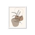 Picture of Mid Century Botanical II _GroupedProduct_Rectangle_Portrait_Framed_Matted_