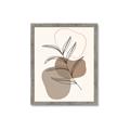 Picture of Mid Century Botanical II _GroupedProduct_Rectangle_Portrait_Framed_Matted_