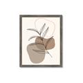 Picture of Mid Century Botanical II _GroupedProduct_Rectangle_Portrait_Framed_Matted_