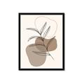 Picture of Mid Century Botanical II _GroupedProduct_Rectangle_Portrait_Framed_Matted_