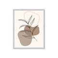 Picture of Mid Century Botanical II _GroupedProduct_Rectangle_Portrait_Framed_Matted_