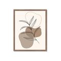 Picture of Mid Century Botanical II _GroupedProduct_Rectangle_Portrait_Framed_Matted_