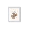 Picture of Mid Century Botanical II _GroupedProduct_Rectangle_Portrait_Framed_Matted_