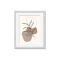 Picture of Mid Century Botanical II _GroupedProduct_Rectangle_Portrait_Framed_Matted_