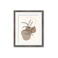 Picture of Mid Century Botanical II _GroupedProduct_Rectangle_Portrait_Framed_Matted_
