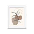 Picture of Mid Century Botanical II _GroupedProduct_Rectangle_Portrait_Framed_Matted_