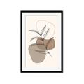 Picture of Mid Century Botanical II _GroupedProduct_Rectangle_Portrait_Framed_Matted_