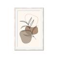 Picture of Mid Century Botanical II _GroupedProduct_Rectangle_Portrait_Framed_Matted_