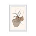 Picture of Mid Century Botanical II _GroupedProduct_Rectangle_Portrait_Framed_Matted_