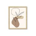 Picture of Mid Century Botanical III _GroupedProduct_Rectangle_Portrait_Framed_Matted_