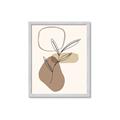 Picture of Mid Century Botanical III _GroupedProduct_Rectangle_Portrait_Framed_Matted_
