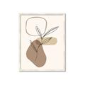 Picture of Mid Century Botanical III _GroupedProduct_Rectangle_Portrait_Framed_Matted_