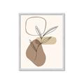 Picture of Mid Century Botanical III _GroupedProduct_Rectangle_Portrait_Framed_Matted_