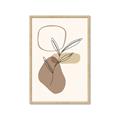 Picture of Mid Century Botanical III _GroupedProduct_Rectangle_Portrait_Framed_Matted_