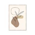 Picture of Mid Century Botanical III _GroupedProduct_Rectangle_Portrait_Framed_Matted_
