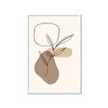Picture of Mid Century Botanical III _GroupedProduct_Rectangle_Portrait_Framed_Matted_