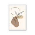 Picture of Mid Century Botanical III _GroupedProduct_Rectangle_Portrait_Framed_Matted_