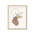 Picture of Mid Century Botanical III _GroupedProduct_Rectangle_Portrait_Framed_Matted_