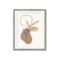 Picture of Mid Century Botanical III _GroupedProduct_Rectangle_Portrait_Framed_Matted_