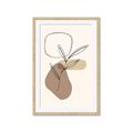 Picture of Mid Century Botanical III _GroupedProduct_Rectangle_Portrait_Framed_Matted_