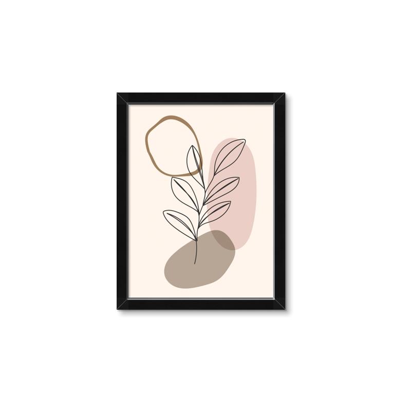 Picture of Mid Century Botanical IV _GroupedProduct_Rectangle_Portrait_Framed_Matted_
