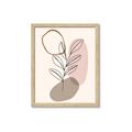 Picture of Mid Century Botanical IV _GroupedProduct_Rectangle_Portrait_Framed_Matted_