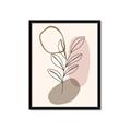 Picture of Mid Century Botanical IV _GroupedProduct_Rectangle_Portrait_Framed_Matted_