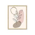 Picture of Mid Century Botanical IV _GroupedProduct_Rectangle_Portrait_Framed_Matted_