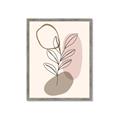 Picture of Mid Century Botanical IV _GroupedProduct_Rectangle_Portrait_Framed_Matted_