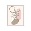 Picture of Mid Century Botanical IV _GroupedProduct_Rectangle_Portrait_Framed_Matted_
