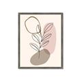 Picture of Mid Century Botanical IV _GroupedProduct_Rectangle_Portrait_Framed_Matted_