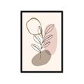 Picture of Mid Century Botanical IV _GroupedProduct_Rectangle_Portrait_Framed_Matted_