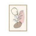 Picture of Mid Century Botanical IV _GroupedProduct_Rectangle_Portrait_Framed_Matted_