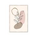 Picture of Mid Century Botanical IV _GroupedProduct_Rectangle_Portrait_Framed_Matted_