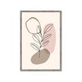 Picture of Mid Century Botanical IV _GroupedProduct_Rectangle_Portrait_Framed_Matted_