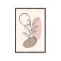 Picture of Mid Century Botanical IV _GroupedProduct_Rectangle_Portrait_Framed_Matted_
