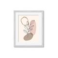 Picture of Mid Century Botanical IV _GroupedProduct_Rectangle_Portrait_Framed_Matted_