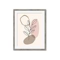Picture of Mid Century Botanical IV _GroupedProduct_Rectangle_Portrait_Framed_Matted_