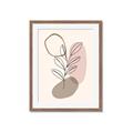 Picture of Mid Century Botanical IV _GroupedProduct_Rectangle_Portrait_Framed_Matted_
