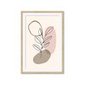 Picture of Mid Century Botanical IV _GroupedProduct_Rectangle_Portrait_Framed_Matted_