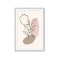 Picture of Mid Century Botanical IV _GroupedProduct_Rectangle_Portrait_Framed_Matted_