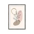 Picture of Mid Century Botanical IV _GroupedProduct_Rectangle_Portrait_Framed_Matted_