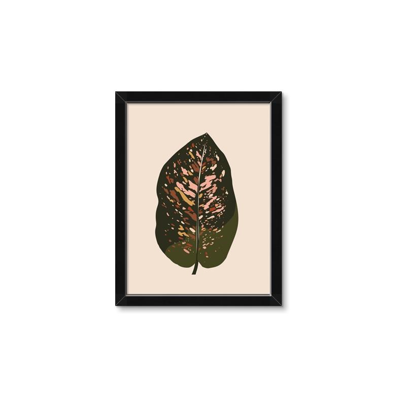 Picture of Color Block Leaves I  _GroupedProduct_Rectangle_Portrait_Framed_Matted_