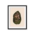 Picture of Color Block Leaves I  _GroupedProduct_Rectangle_Portrait_Framed_Matted_