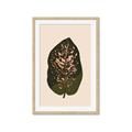 Picture of Color Block Leaves I  _GroupedProduct_Rectangle_Portrait_Framed_Matted_