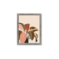 Picture of Color Block Leaves IV _GroupedProduct_Rectangle_Portrait_Framed_Matted_