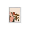 Picture of Color Block Leaves IV _GroupedProduct_Rectangle_Portrait_Framed_Matted_