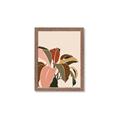 Picture of Color Block Leaves IV _GroupedProduct_Rectangle_Portrait_Framed_Matted_